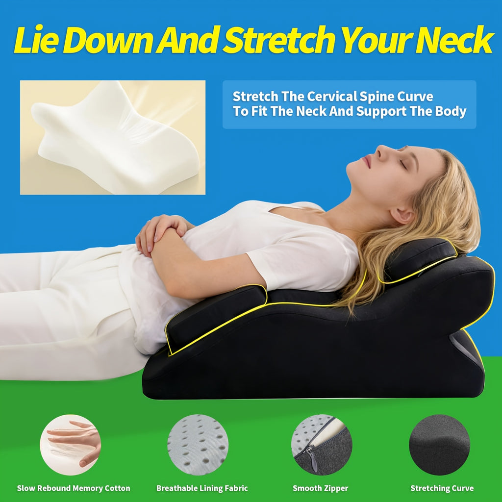Multi-Functional Leg Pillow Waist Support Prone Sleeping Pillow Office Home Relaxation Lumbar Support Cushion for Lying Down Sleeping Phone Use - 6 Colors