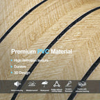 Peel and Stick 3D Wood Grain Wall Panels – Self-Adhesive Soundproof Vinyl Planks for Walls & Ceilings, Matte Finish, No Tools Needed, Modern Home Decor