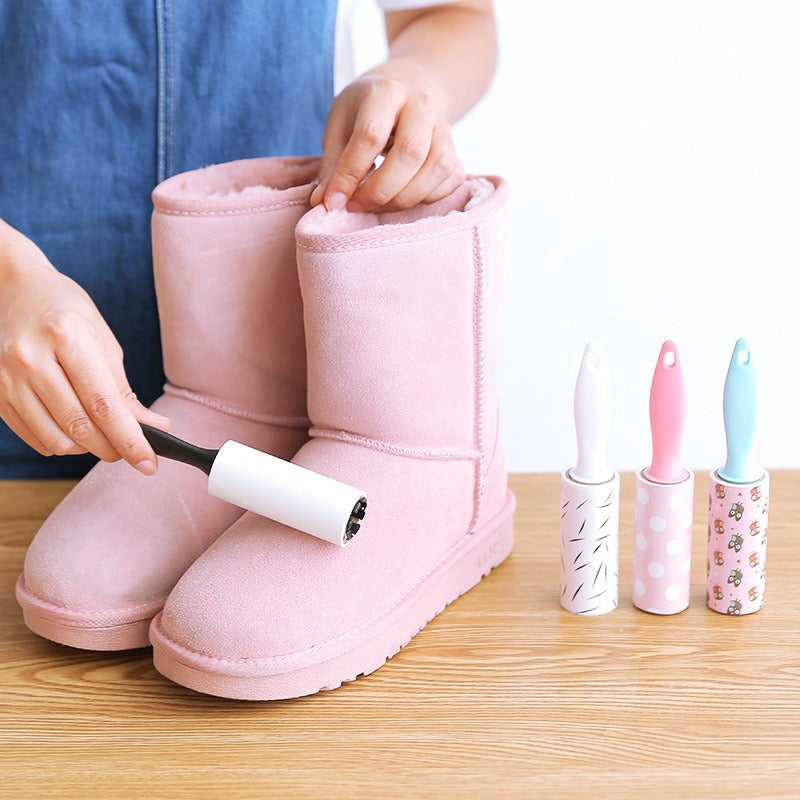 Mini Portable Pet Hair Remover Roller 12 Pack, Travel-Size Lint Roller for Clothing Furniture & Car Seats, No Power Required Reusable Pet Hair Lint Cleaner for Home & On the Go