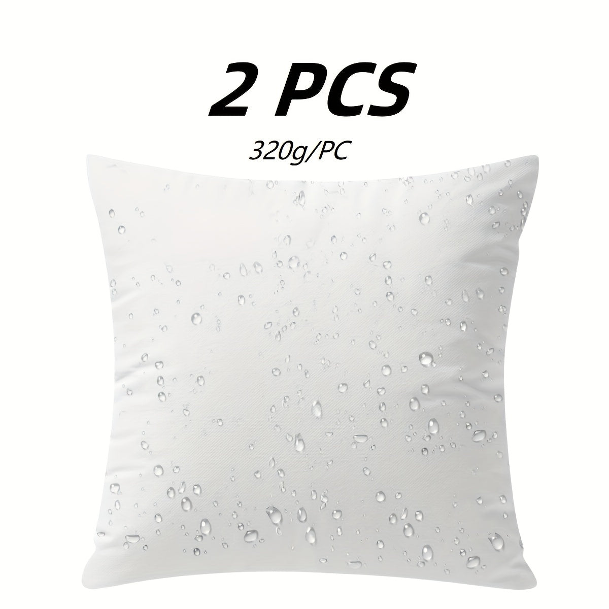 Square Pillow Inserts for Indoor & Outdoor Use – Premium Decorative Cushion Filling for Couches, Patios & Picnics, Weather-Resistant Throw Pillow Inserts