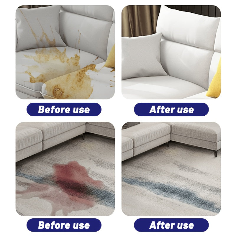 Carpet & Fabric Foam Cleaner Stain Remover 10.14 oz, Multi-Purpose Upholstery Cleaning Foam for Sofas Car Interiors Carpets Mattresses & Tablecloths, Safe Gentle Formula