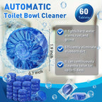 Automatic Toilet Bowl Cleaner Tablets 30-Pack – Long-Lasting Deodorizing In-Tank Tabs, Removes Tough Stains, Low Odor, Keeps Toilet Fresh & Hygienic