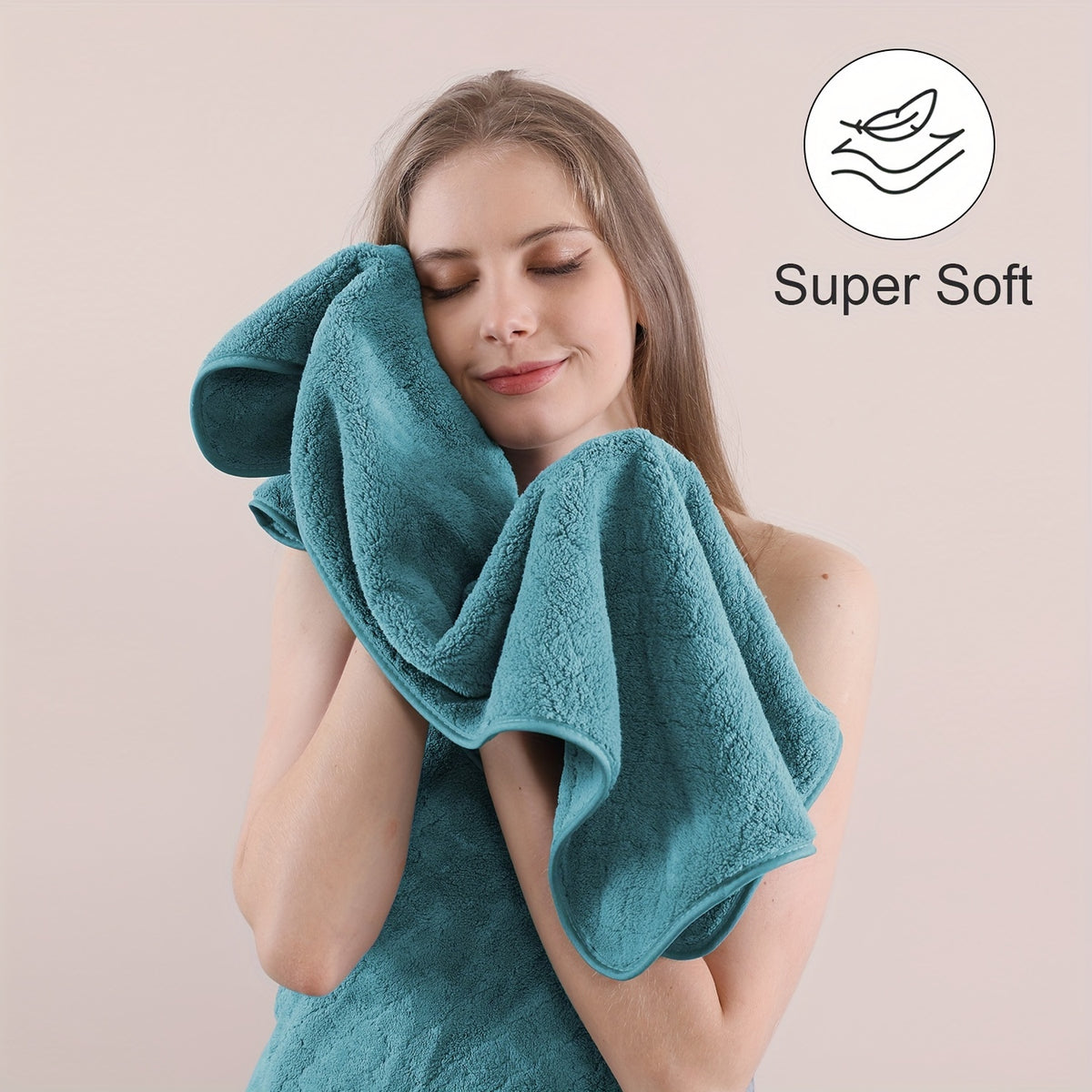 8 Piece Bath Towel Set Oversized – 2 Extra Large Bath Sheets, 2 Hand Towels, 4 Washcloths – Soft, Highly Absorbent, Quick Dry Shower Towels for Bathroom, Hotel, Spa & Beach
