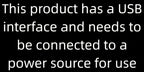 Electronic Soundwave Pest Repeller USB Powered Frequency Conversion Insect Repellent Chemical-Free for Home Shop Warehouse Office Low Voltage Multifunctional
