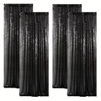 Sequin Backdrop Curtains – Glitter Party & Wedding Background Panels, 2ft×8ft per Panel, 4/6/8 Panel Sets, 29 Colors for Birthday, Stage, Bridal & Event Decor