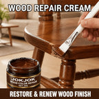 Wood Repair Paste — All-Purpose Wood Restorer for Scratches, Cracks & Gouges on Doors, Cabinets, Tables, Chairs & Hardwood Floors, Blends Wood Tones for Seamless Furniture Repair