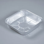 8x8 Aluminum Cake Pans 30 Pack with Lids – Disposable 8 Inch Square Foil Baking Pans for Cakes, Brownies, Freezing & Meal Prep
