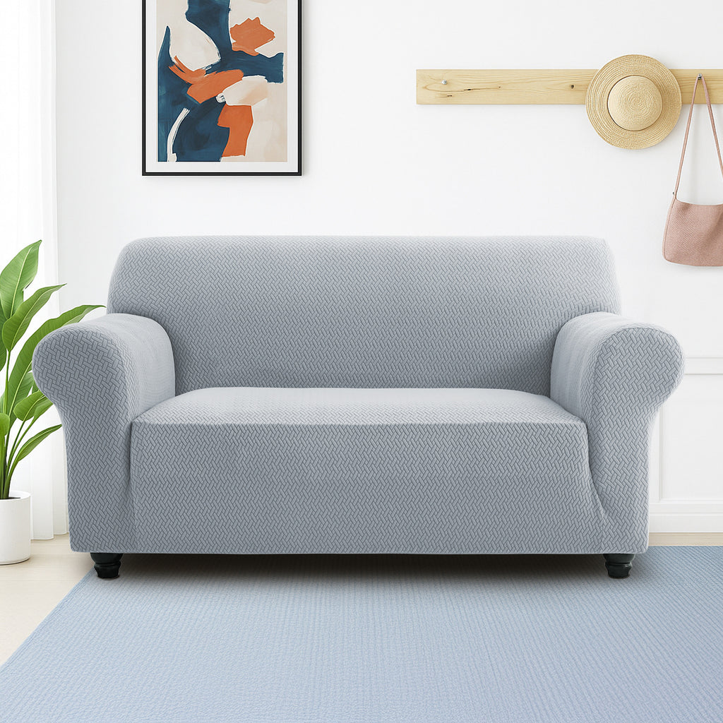 Spandex Stretch Sofa Cover Non-Slip Washable Couch Slipcover for 1 2 3 Seater Elastic Furniture Protector Pet & Kid Friendly Living Room Bedroom Home Decor