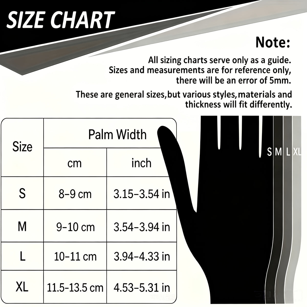 4.5Mil Black Disposable Nitrile Gloves 200-Count – Powder-Free, Latex-Free, Textured Fingertips for Mechanics, Cleaning, Cooking, Beauty & Car Washing | S, M, L, XL