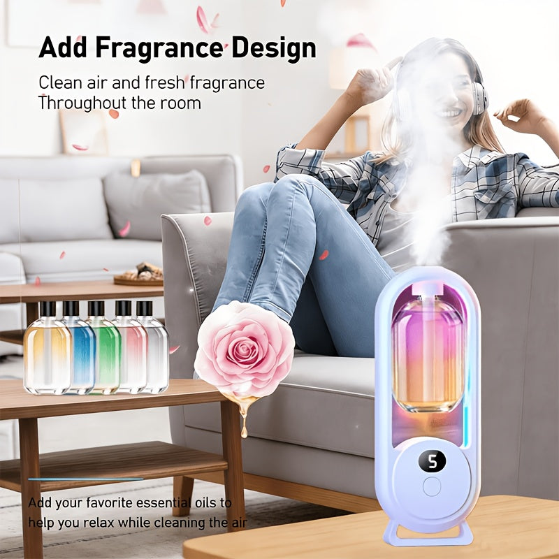 Hotel Spa Aromatherapy Diffuser Large Capacity Humidifier with Essential Oils 5 Settings Bedroom Living Room Yoga Room