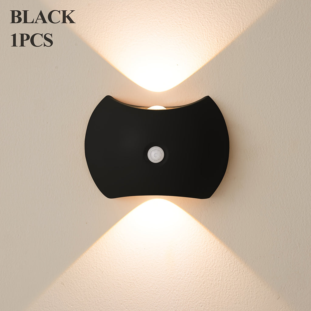 Motion Sensor Night Light Rechargeable – Magnetic Wall Light with 60-Day Battery, Wireless LED for Bedroom, Hallway, Staircase & Wardrobe (Gold, Silver or Black)