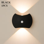 Motion Sensor Night Light Rechargeable – Magnetic Wall Light with 60-Day Battery, Wireless LED for Bedroom, Hallway, Staircase & Wardrobe (Gold, Silver or Black)