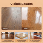 Floor Polishing Cleaner 5oz, Quick Brightening Deep Clean & Stain Removal for Wood, Tile & Marble Floors, Best Alternative to Floor Waxing for a Lasting Shine Without the Effort