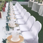 30-Pack Stretch Spandex Chair Covers Universal Washable Removable Slipcovers for Wedding Party Dining Room Banquet Event Black White