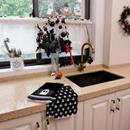 Halloween Hand Towels Set of 2 - 18x26 Inch Soft Polyester Kitchen and Bathroom Towels with Spooky Halloween Designs - Decorative Hand Drying Towels for Halloween Decor and Gifting