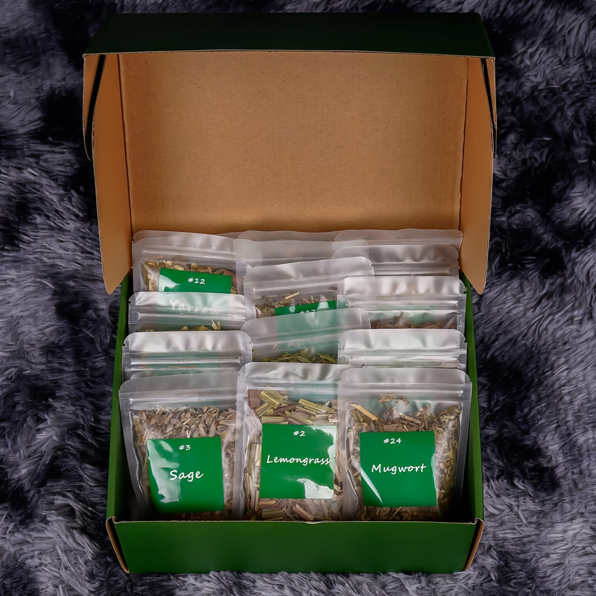 Dried Herbs Kit 30 Packs for Wicca Pagan Rituals Altar Supplies Magic Spells Witchcraft Supplies with Metal Spoon Witch Beginners Herb Set Halloween Spiritual Gift
