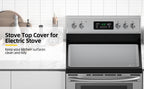 Silicone Stove Top Cover and Dish Drying Mat 30x21 Inch - Anti-Slip Thick Protective Mat for Glass and Electric Cooktops, Countertops and Washer Dryer - Heat Resistant Kitchen Mat