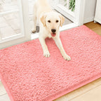 Washable Pet Door Mat Anti-Slip Mud & Paw Print Absorbent Rug – Machine Washable Indoor Entrance Mat for Dog & Cat | 3 Sizes 6 Colors