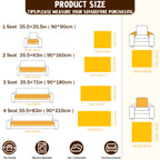 Thick Faux Rabbit Plush Sofa Cover – Soft Non-Slip Washable Pet-Friendly Furniture Protector for Living Room, Bedroom & Office – 4 Colors, Armrest to 4-Seat