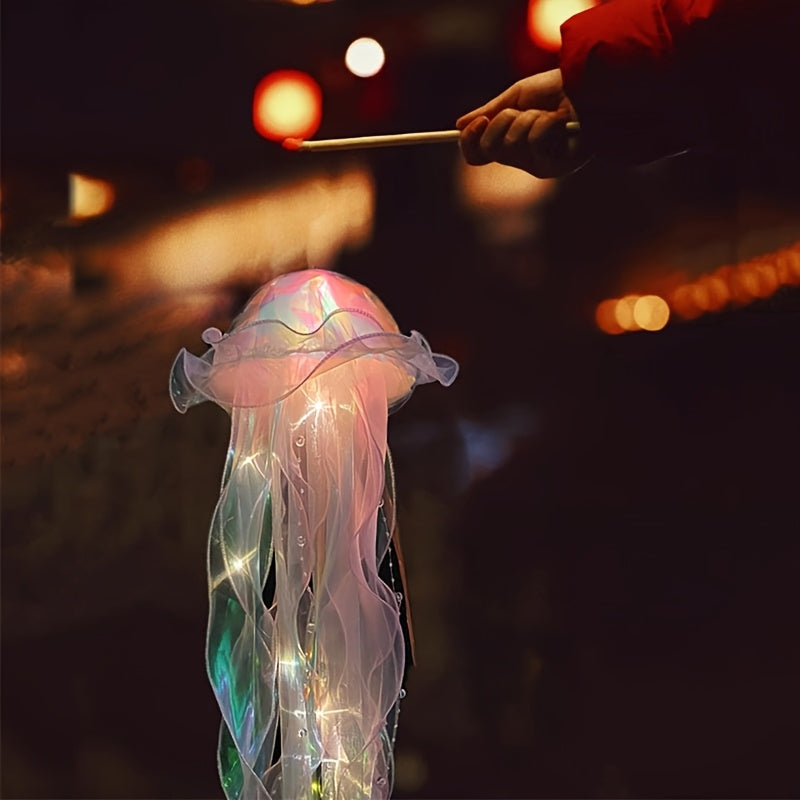 Jellyfish Lantern Party Decorations Colorful Translucent Hanging Lights – 5 or 9 Piece Set for Halloween, Christmas, Weddings & Birthday Indoor Outdoor Festive Decor
