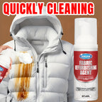 JOKJOK Professional Fabric & Upholstery Cleaner Spray 2.03 oz with Cleaning Towel – Glycerin-Based, Surfactant-Free Deep Stain Remover for Carpets, Sofas & Car Interiors
