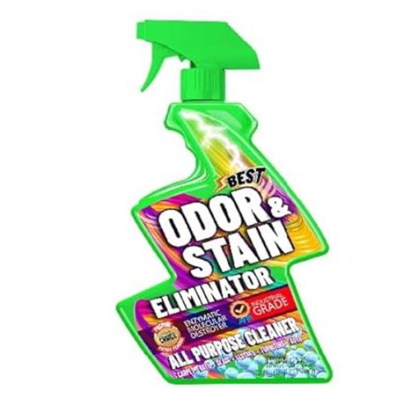 Pet Odor & Stain Eliminator Enzyme Spray 3-Pack – All-Natural Enzyme Cleaner for Dog & Cat Urine, Carpet, Upholstery, Tile & Multi-Surface Messes, Safe for Pets & Children