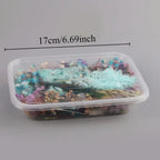 Dried Flowers for Crafts 4-Box Set Random Colors – For Candle Making, Resin Jewelry, Greeting Cards, Photo Frames, Scrapbooking & Halloween Decor