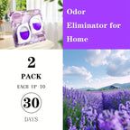 Small Space Air Freshener 2, 6 or 12 Pack – Odor Eliminator for Closets, Bathrooms & Pet Areas, 6 Scents, 0.25 fl oz Each Lasts Up to 30 Days, Fresh Scent Home Deodorizer