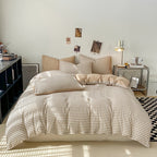 Plaid Print Duvet Cover Set 2-3 Piece with Pillowcases No Insert Minimalist Soft Comfortable Bedding - Twin Twin XL Full Queen King Bedroom Guest Room