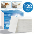 Laundry Detergent Sheets 240 Loads 120 Sheets - Liquidless No-Mess Eco Friendly Laundry Soap Sheets Lavender Scent Tough Stain Removal No Plastic Jug Space Saver