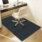 Office Chair Mat Floor Protector – Anti-Slip Desk Chair Rug Pad for Carpet & Hardwood Floors, 3 Sizes, Black, Brown & Dark Gray