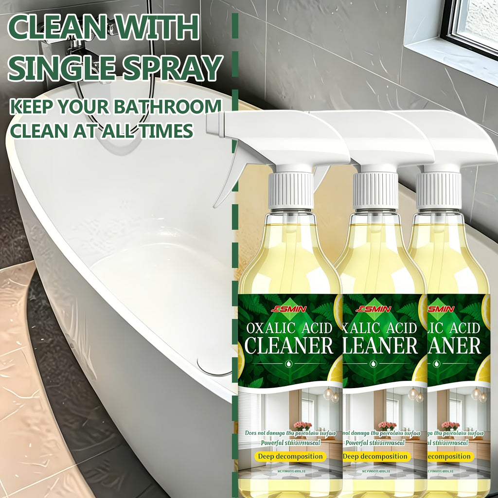 Oxalic Acid Cleaning Spray – Powerful Stain & Urine Remover for Toilets, Bathrooms, Shower Rooms & Floors