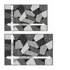 Soft Area Rug Grey White – Modern Low Pile Carpet for Bedroom Living Room, Non-Slip Backing, Machine Washable, 3x5 4x6 5x7 ft