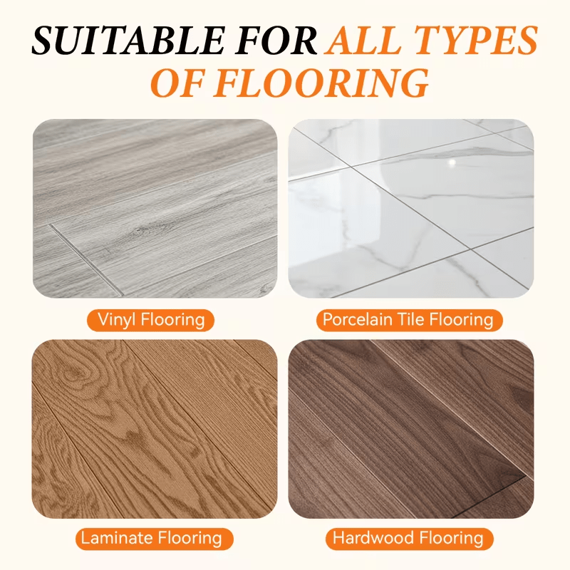 Floor Cleaner 16.91oz Pet-Friendly Multi-Surface Fragrance Formula No Residue Fast Drying for Hardwood Tile Stone Laminate Multi-Purpose Household Floor Cleaning Solution