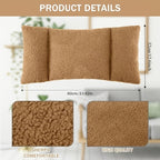 3-Section Adjustable Lumbar Support Pillow for Office Chair Sofa Bed Car Seat Ergonomic Back Cushion Hand Washable 5 Colors
