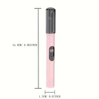 Electric Nose Hair Trimmer USB Rechargeable Unisex - Stainless Steel Painless Trimmer for Nose Ear Eyebrow Hair, Portable Grooming Tool Men Women, Green