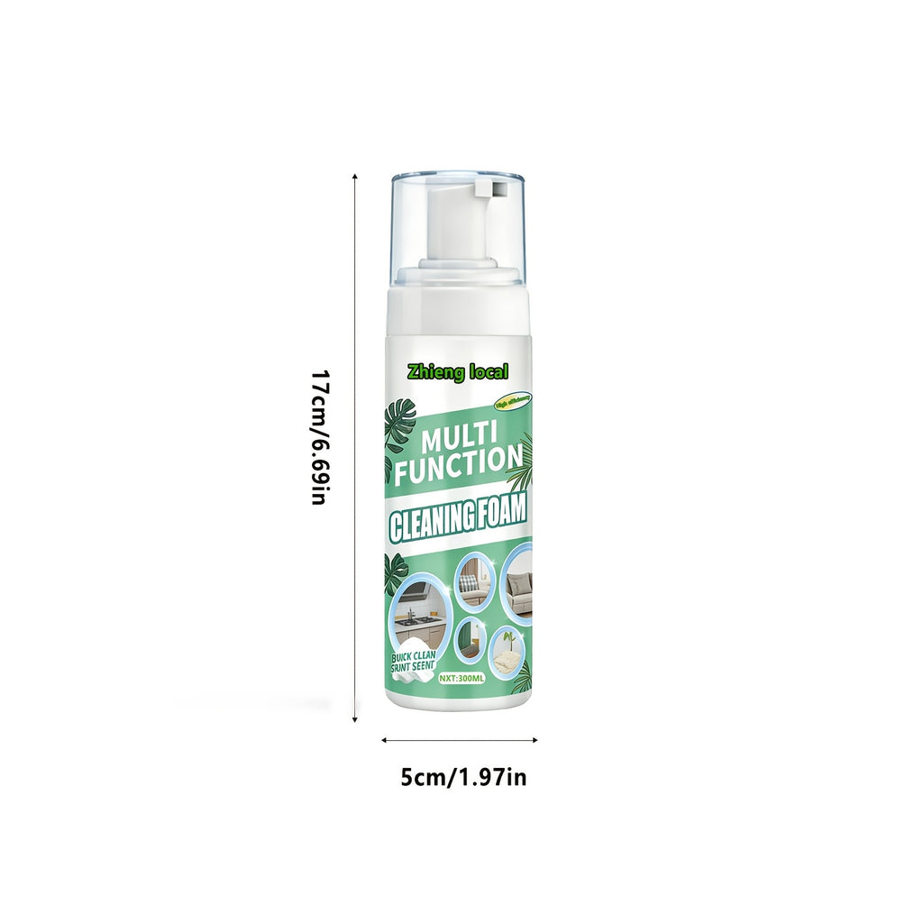 Dry Cleaning Stain Remover Spray 10oz, No Water Needed Waterless Cleaner for Sofa Mattress Carpet Clothes Curtains, Multi-Surface Fabric Stain Remover Safe Formula