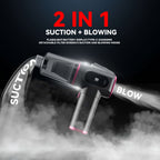 Wireless Handheld Vacuum Cleaner 6Kpa Suction & Blow USB Rechargeable Quiet Mini Vacuum for Home Car Office Pet Hair Dust