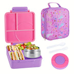 Insulated Lunch Box Set with Stainless Steel Thermal Soup Cup, Thermal Lunch Bag & Utensils – Kids & Adult Bento Lunch Kit