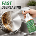 Kitchen Appliance Cleaner Spray 3.38 oz – Removes Grease & Grime, Restores Shine on Stainless Steel, Glass & Coated Panels, Safe for Cooktops, Ovens, Microwaves, Air Fryers & Fridges