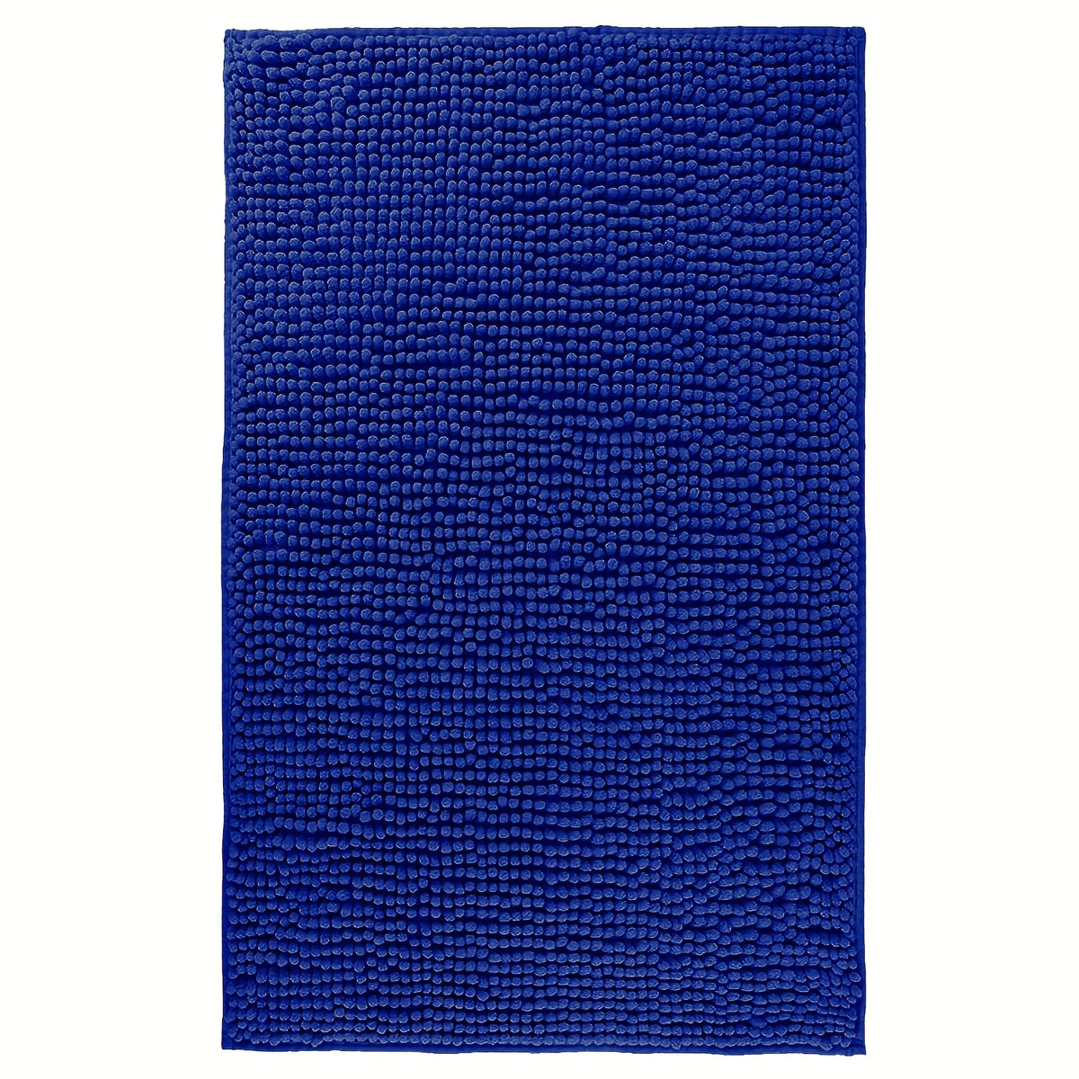 Chenille Bathroom Rug Extra Soft Absorbent Bath Mats for Bathroom Floor – Non-Slip, Water Absorbent, Machine Washable Bath Mat