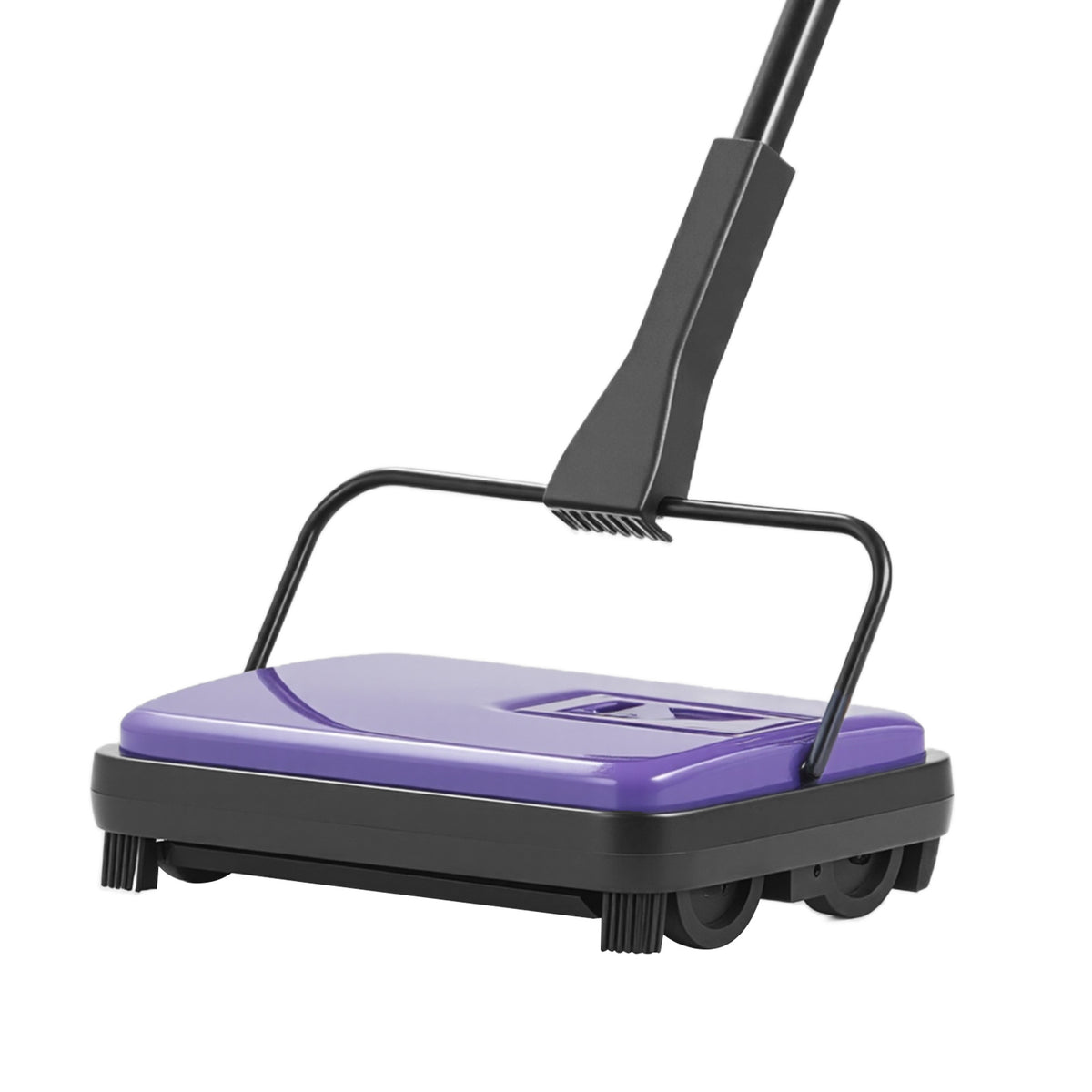 Manual Carpet Sweeper No Battery Needed 300ml Dustbin 180° Rotating Head Floor Sweeper for Carpet Hardwood Tile Pet Hair Home Office