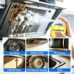Multi-Surface Foam Cleaner & Degreaser Spray 300ml - Heavy Duty Deep Clean for Kitchen Stoves, Bathroom, Car Upholstery, Sofa & Furniture