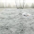 Tie-Dye Plush Fluffy Area Rug for Living Room Bedroom – Soft Non-Slip Indoor Carpet, Water-Absorbent Luxury Shaggy Mat, Modern Home Decor, Multiple Sizes