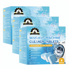 Washing Machine Cleaner & Descaler Tablets – Deep Cleaning for HE Front Loader & Top Load Washers, Removes Odor, Drum & Tub Seal Cleaner, Septic Safe, 7 to 40 Pack