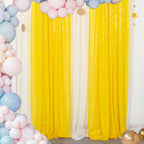 Sequin Curtain Backdrop Panels 24x84 Inches Set of 2 – Glitter Shimmer Party Backdrop for Weddings Birthdays Baby Showers Proms & Photo Booths, 31 Colors