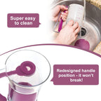 Pancake Batter Dispenser Set 2-Piece Handheld Batter Separator with Squeeze Handle & Cleaning Brush – Cupcake Waffle Baking Tool, Mess-Free Kitchen Gadget for Perfect Portions