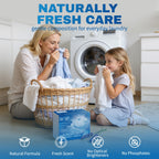 Laundry Detergent Sheets 240 Loads 120 Sheets - Liquidless No-Mess Eco Friendly Laundry Soap Sheets Lavender Scent Tough Stain Removal No Plastic Jug Space Saver