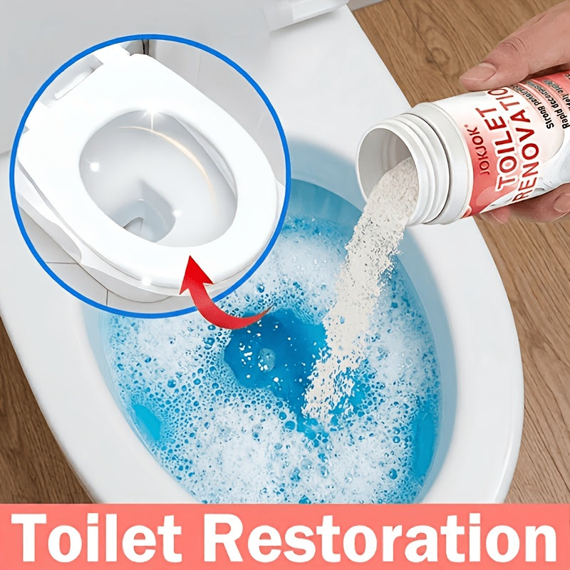 Ceramic Surface Polishing Renovation Powder 100g Deep Formula Odorless Lavender Scent for Toilet & Kitchen Bathroom Cleaner Fast Renewal