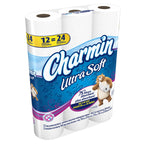 Ultra Soft Mega Roll Toilet Paper 200 Sheets – Available in 6 & 16 Count, Double & Mega Rolls, Cushiony Thick 2-Ply Bath Tissue for the Whole Family